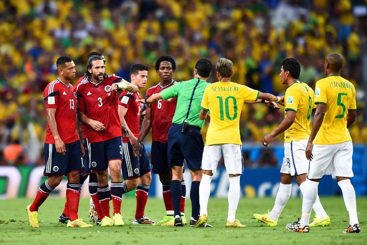 巴西vs哥伦比亚回放