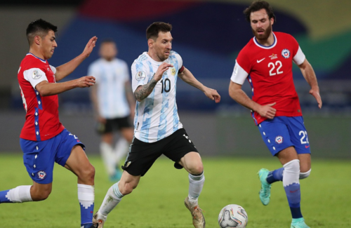 阿根廷对智利美洲杯