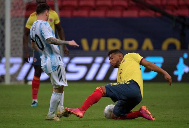 阿根廷vs哥伦比亚冲突